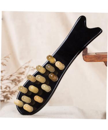 Buy TOVINANNA Natural Horn Massage Comb | Scalp Smoothing & Hair Care | International Shipping Available - Buy Online on GoSupps.com