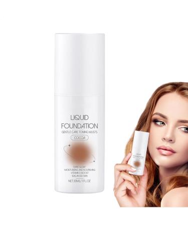 Lightweight Liquid Foundation Full Coverages Makeup Full Coverage Foundation Long Lasting Face Makeups 4.26x1.23 Inches Making It Perfect for Oily Dry and Combination Skin