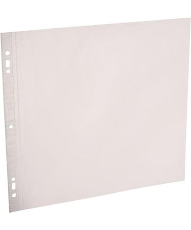 Colorbok 12x12 White Page Protectors - Pack of 10 | High-Quality Scrapbook Inserts - Buy Online on GoSupps.com
