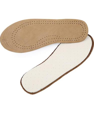 Kids Breathable Deodorant Leather Insoles - Full Length, Cutting-Free Size (L: 30-34) - Buy Online on GoSupps.com