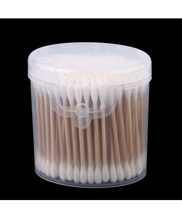 Buy XMHF 2-Pack Cotton Swabs Natural Double Tipped Cotton Buds with Strong Wooden Sticks | Cruelty-Free Ear Swabs - International Shipping Available - Buy Online on GoSupps.com