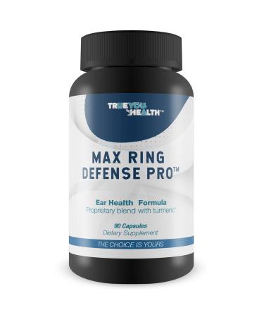 Max Ring Defense Pro - Ear Health Formula - Reduced Ear Ringing & Hearing Loss Support - Contains Turmeric & Garlic to Support Reduced Inflammation & Improve Blood Circulation to The Inner Ear