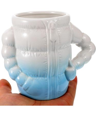 Baluue Ceramic Razor Shell - Funny Shaving Cup for Wet Shaving | Unique Razor Soap Peel Down Jacket Shape | Hairdresser Accessories - Shop Internationally! - Buy Online on GoSupps.com