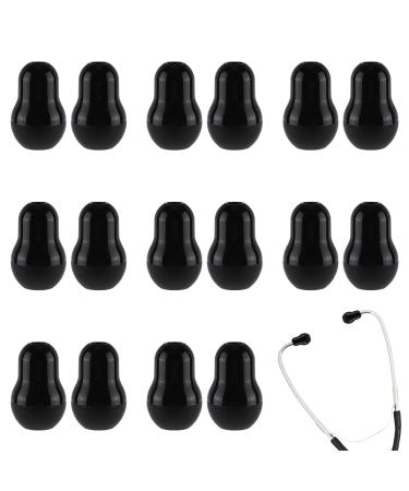 Silicone Ear Plugs Replacement Ear Tips 10 Pcs Silicone Stethoscope Replacement Earplugs Snap Tight Ear Tips Earpieces for Stethoscope Silicone Earplugs