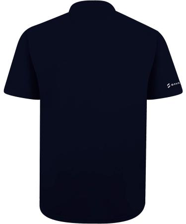 SAVALINO Men's Bowling Sublimation Printed Jersey - Navy, 3X-Large - Buy Online on GoSupps.com