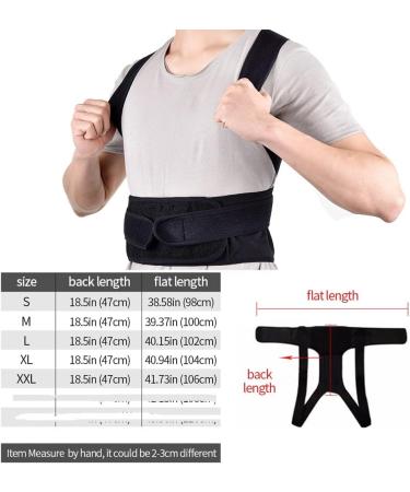 Back Waist Posture Adjustable Belt Trainer Small Lumbar Brace & Spine Support Vest for Adults - Buy Online on GoSupps.com
