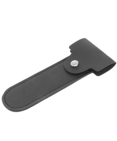 PopetPop Razor -Holster Razor Shear Friseur case Men Razor Maquina de Afeitar Travel bag for razor travel bags for suitcase manual storage container leather man