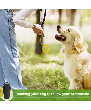 Miralith 2 Pack Dog Clicker for Dog Training Cat Training Pet training remote with lanyard Cats Birds Puppy Recall Portable and Efficient Clickers for Dogs Puppies Cats - Buy Online on GoSupps.com