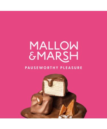 Mallow & Marsh Milk Chocolate over Salted Caramel Mini Mallows Multipack 12 x 36g Salted Caramel Multipack 12 x 36g - Buy Online on GoSupps.com