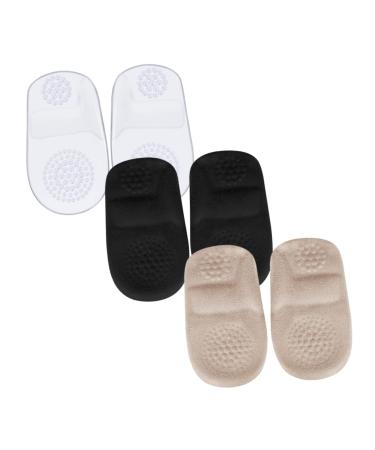 FRCOLOR 9 Pairs Heel Pad Half Size - Silicone Heel Protectors for High Heels & Boots | Comfort Inserts for Women - Buy Online on GoSupps.com