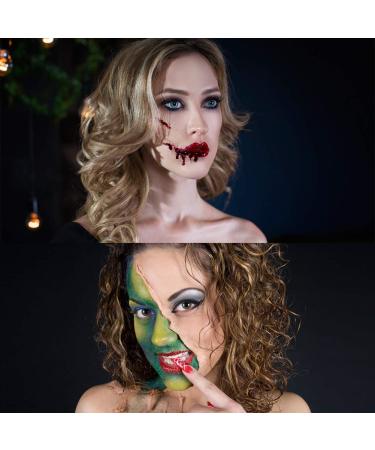 Tmishion Professional Halloween Make Up Kit - Special Effects B hne Make-up False Wound Scar Wax Skin Prep & Pore Concealer (#2) for International Shipping - Buy Online on GoSupps.com