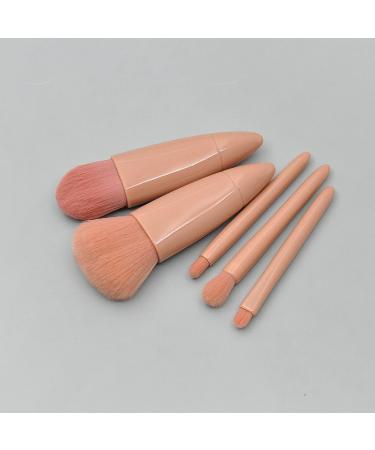 Premium 5-Piece Makeup Brush Set - Professional Foundation & Eyeshadow Brushes - Soft Odorless Synthetic with Storage Box - Buy Online on GoSupps.com