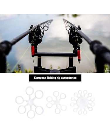 Yinetteech 300 pcs Pellet Bait Bands - Elastic Ligaments for Carp Fishing Hair Rigs | Transparent 5mm 7mm 10mm | Premium Hook Terminal Tackle Accessories - Buy Online on GoSupps.com