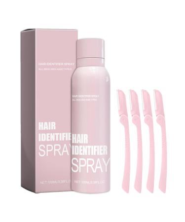 Hair Identifier Spray For Face Shaving Dermaplaning Spray For Face Hair Identifier Spray Face Hair Identifier Spray Hair Identification Spray And Dermaplaner Set Moisturizing Skin Dermaplaning Spray