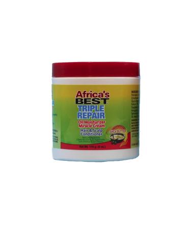 Africa's Best Triple Repair Oil Moisturizer Hair and Scalp Conditioner - 6 oz (Pack of 1) - Buy Online on GoSupps.com
