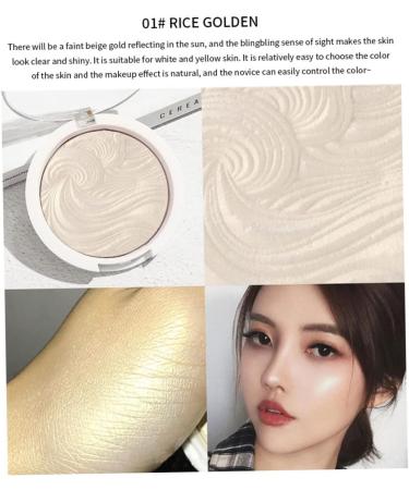 Highlight Powder Palette Professional Shimmer Glitter Face Highlighter Makeup Facial Brightening Shimmer Powder for Makeup styles 1 - Buy Online on GoSupps.com