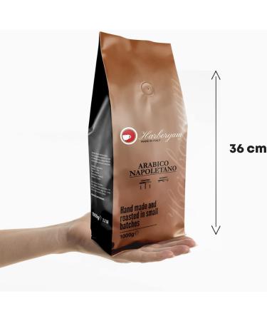 Premium 100% Arabica Blend Italian Coffee Beans (1kg) - Traditional Taste and Quality - Buy Online on GoSupps.com