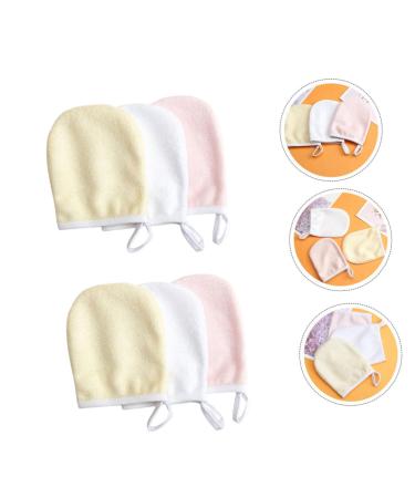 FRCOLOR 12 Pcs Makeup Remover Gloves & Sponges - Deep Clean Face Puffs & Disposable Mittens for Women - Buy Online on GoSupps.com