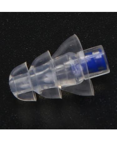 Lanyazet 27Db Silicone Earbud Musician Filter Earplugs Noise Reduction Cancelling Hearing Protection Earbud Reusable Sleep Care for Dj(Blue) - Buy Online on GoSupps.com