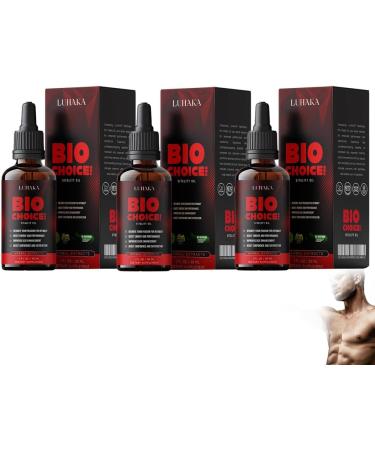 LUHAKA BioChoice Pro Men Vitality Oil - Enhance Vitality & Boost Confidence | 1 Fl Oz (30ml) - Ideal for Men - Buy Online on GoSupps.com