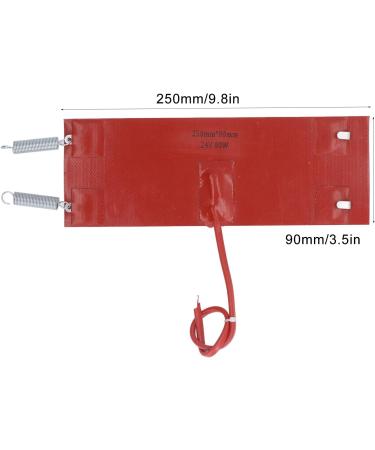 Flame-Retardant Heating Pillows for Engine Oil Containers | 80W Waterproof Silicone | Ideal for Agricultural Vehicles - Buy Online on GoSupps.com