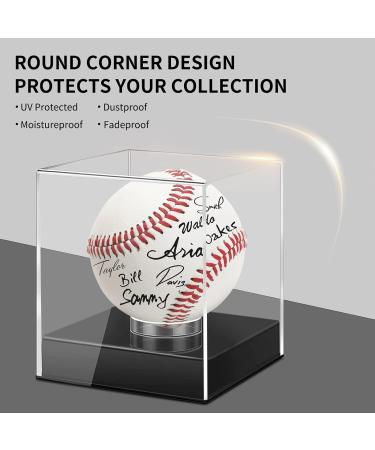 Acrylic UV Protected Baseball Display Case for Memorabilia - Clear Cube Design (1) - Buy Online on GoSupps.com