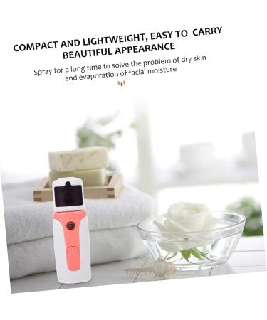 Baluue 3 Sets Hydrating Instrument Skin Moistener Handheld Sprayer Rechargeable Sprayer Face Mist Pink Abs - Buy Online on GoSupps.com