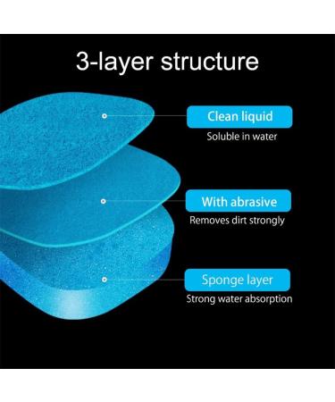 Disposable with 7 PCS Cleaning Refills Tet Cleaner Brush and Holder Disposable Cleaning Artifact Set - Buy Online on GoSupps.com