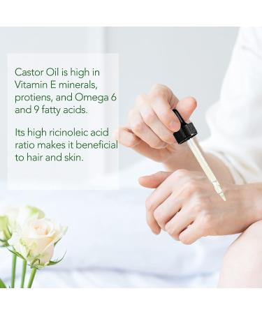 NIFEISHI Organic Castor Oil 60ml - Hair Growth, Eyelashes & Eyebrows, Skin & Nails - Jamaican Black Castor Oil for Nourishment and Hydration - Buy Online on GoSupps.com