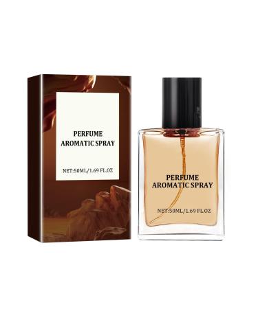 Perfume for Men Energetic Long Lasting Eau De Parfum Floral Body Mist Suitable for Travel Size Perfume Gift for Men One Size Brown