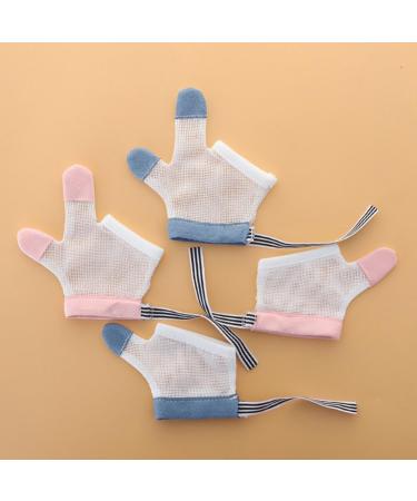 Adorainbow Baby Teething Gloves - Thumb Sucking Stopper & Finger Protector for Toddlers - Unisex Nylon Mesh - Buy Online on GoSupps.com