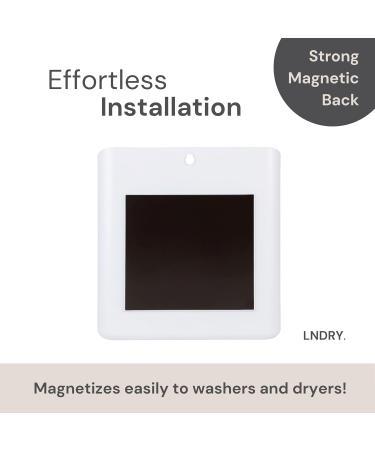 Laundry Room Trash Can - Magnetic Lint Bin for Easy Laundry Cleanup - Stylish White Lint Holder - Keep Your Space Tidy - Buy Online on GoSupps.com