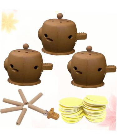 3 Set Moxmalter Acupuncture Tool - Moxa Staff Burner & Moxibustion Holder for Home Use | Enhance Wellness with Moxa Patches & Warming Mats - Buy Online on GoSupps.com