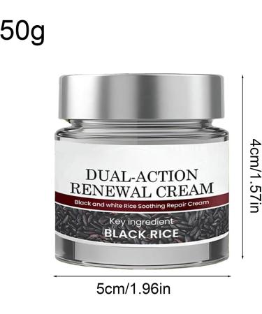  Generisch Skin Repair Cream 50g Keratin Erase Dual-Action Renewal Soothing Repair Cream with Black and White Rice Enhances Skin Moisturizing Barrier Care Lotion - Buy Online on GoSupps.com