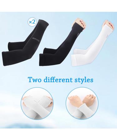 Buy Dalaetus 14-Piece UV Protection Arm Sleeves Set - Cooling Sun Protection for Cycling Golf Hiking & Running - Buy Online on GoSupps.com