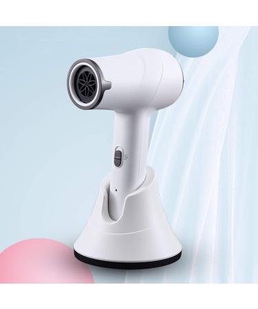 Cordless Hair Dryer Mini Wireless Hair Dryer 5000mAh Rechargeable Hot Air and Cold Portable Blow Dryer with 360 Rotation Concentrator Nozzle for Indoor Outdoor Traveling