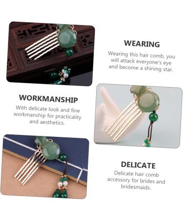 Housoutil 1pc Hair Accessories Comb Barrette Evening Hair Clip Women Hair Pin Pearl Hairpin Hair Comb Wedding Decoration Girl Headdress Decor Bride Freshwater Pearls Etc. Chopsticks Grace - Buy Online on GoSupps.com