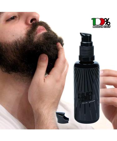  Black Gorilla Beard Black Gorilla Nourishing and Softening Beard Oil (Made in Italy) Natural Refreshing Lotion Mustache Vitamin and Moisturizer Organic Scented Tonic Detangling Premium Quality - Buy Online on GoSupps.com