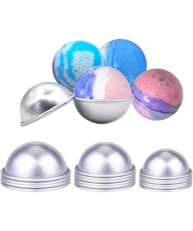 KIPETTO Bath Bomb Mold Kit - 16pcs 3 Sizes DIY Spa Bubbles Perfect for Handmade Bath Bombs - Buy Online on GoSupps.com