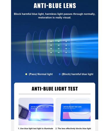 Vevesmundo Compact Metal Reading Glasses with Spring Hinge - Lightweight & Narrow Design Red Blue Light Filter 3.5x Magnification - International Shipping Available - Buy Online on GoSupps.com