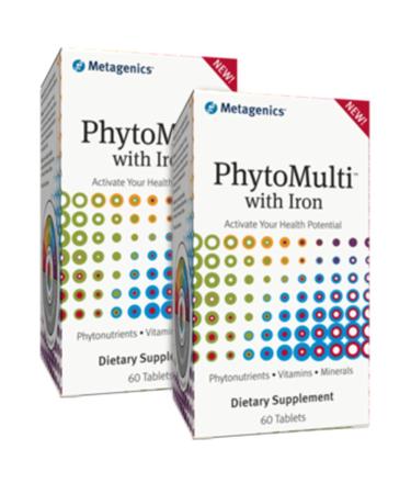 Metagenics PhytoMulti with Iron 60 Tabs - TwinPak