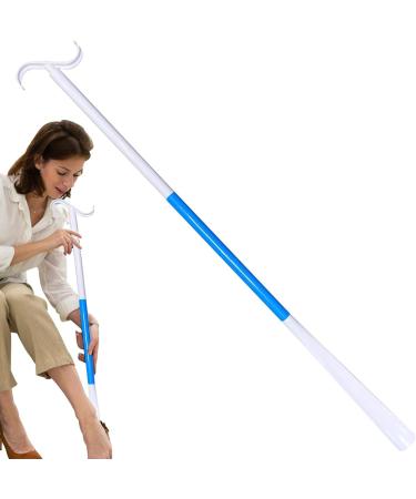 Joberio Multifunction Socks with Shoe Open Function | Adjustable Dressing Hooks for Pregnant Women - Blue & White - Buy Online on GoSupps.com