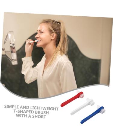 Minkissy 12-Stk Dual-Sided Toothbrush for Dentures & Prosthesis Care | Optimal Cleaning Tool for Adults - Buy Online on GoSupps.com