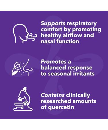 LifeSeasons Breathe-X with Immuni-T - Allergy & Sinus Relief Supplement - Supports Sinuses & Nasal Discomfort - Non-Drowsy & Fast-Acting - 180 Capsules - Buy Online on GoSupps.com