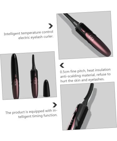 DOITOOL Eyelash Curler Natural Eyelashes Curling Tools Makeup Tool Portable Hair Curler Heating Lash Curling Tool for Women Professional USB Eyelashes Curlers Miss Curling Iron Abs Mini - Buy Online on GoSupps.com