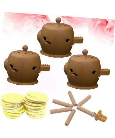 Buy Beavorty 3 Set Moxa Tools - Moxibustion Burner Holder & Heater for Pain Relief | International Shipping Available - Buy Online on GoSupps.com