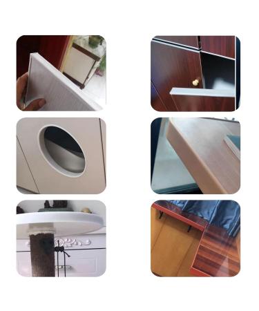 U-Shaped TPE Edge Protection Tape for Baby Safety & Furniture Restoration - 20mm x 3m (White) - Buy Online on GoSupps.com