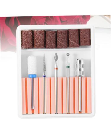 POPETPOP 3 Sets Nail Grinding Head Faux Nails Artificial Nails Nail Drill Bits Rechargeable Nail File Manicure Tools Sturdy Drill Bits Nail Drill Tool Manicure Drill Bits Tungsten Steel 6.5x5.5cmx3pcs Pinkx3pcs - Buy Online on GoSupps.com