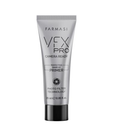FARMASi VFX Pro Camera Ready Primer Makeup  Smoothing Face Primer  Evens the Appearance of Skin Tone & Redness  Hydrates & Improves Makeup Wear  Lightweight Long Lasting Coverage  0.85 fl.oz / 25 ml (Matte)
