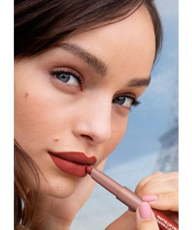 L'Oreal Paris Infallible Very Matte Lip Crayon Lipstick Smudge Proof Red Lipstick 110 Caramel Rebel 1 kg 110 Caramel Rebel 1 count (Pack of 1) - Buy Online on GoSupps.com